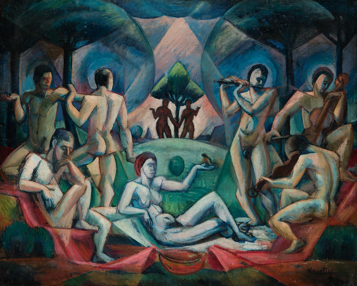 Concert (1918) - Kmetty János Tablo