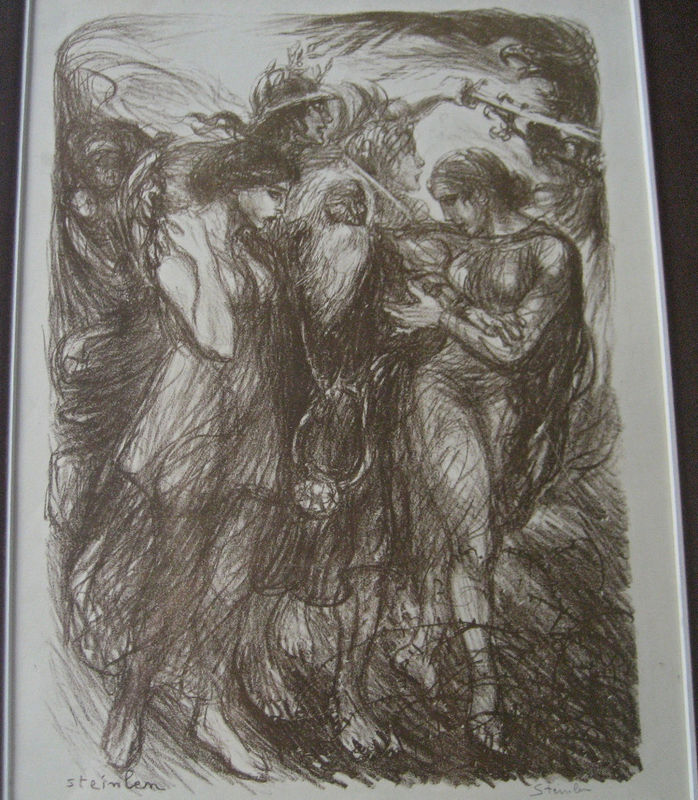 Concert du Conservatoire (1916) – Théophile Steinlen Tablo