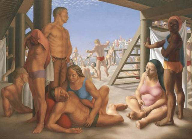 Coney Island (1947) – George Tooker Tablo