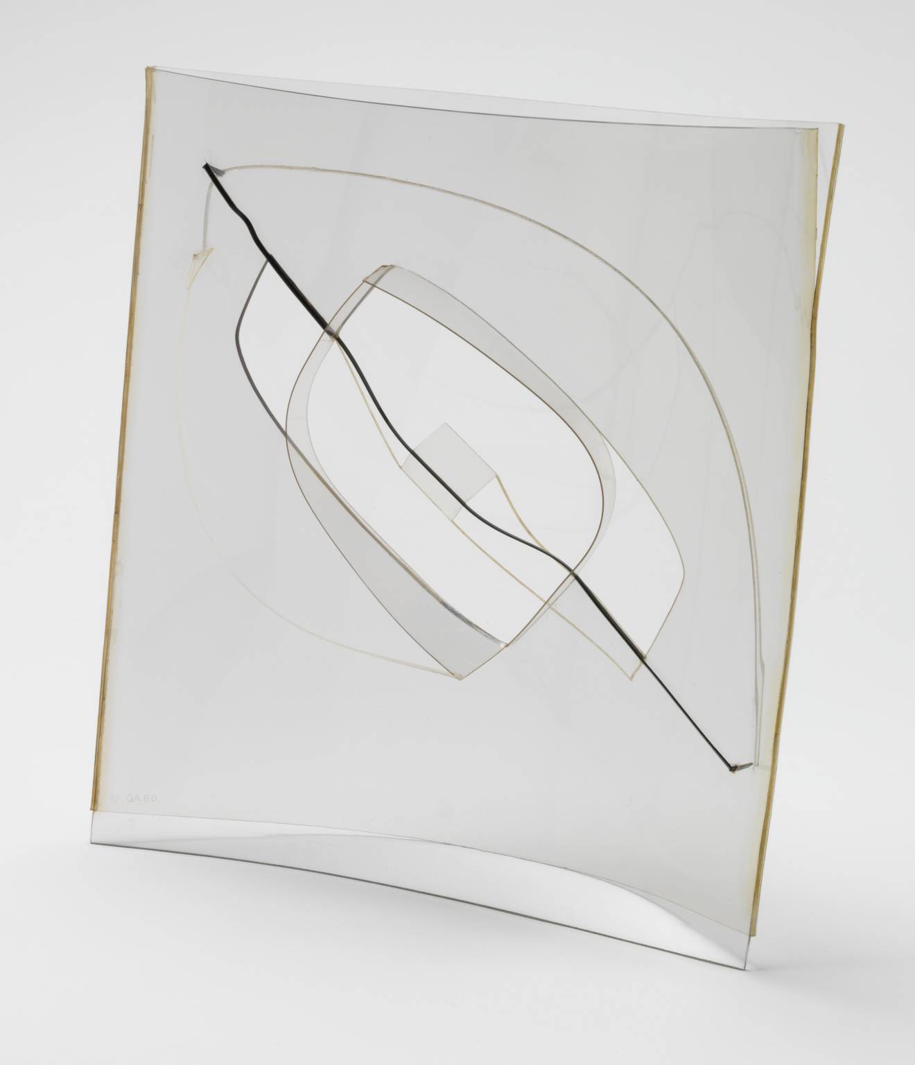 Construction on a Line (1937) - Naum Gabo Tablo kanvas tablo