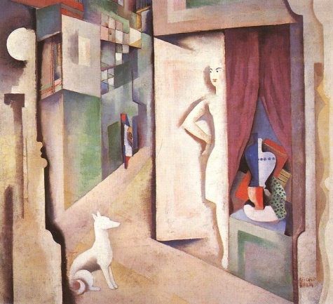 Constructive Town (1925) - Béla Kádár Tablo