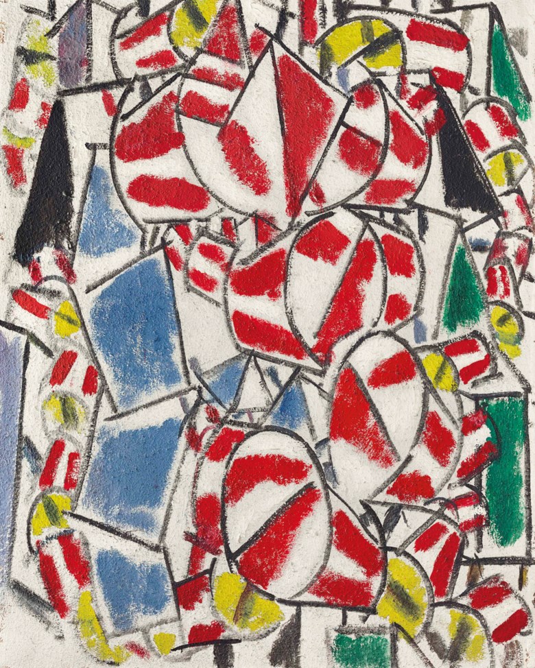 Contraste de Formes (1911) - Fernand Léger Tablo