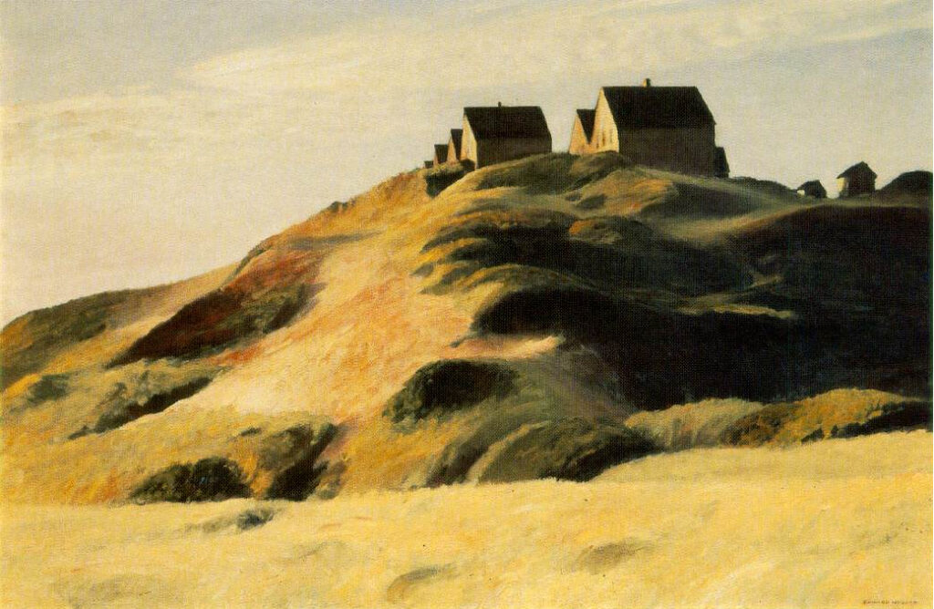 Corn Hill (1930) - Edward Hopper Tablo