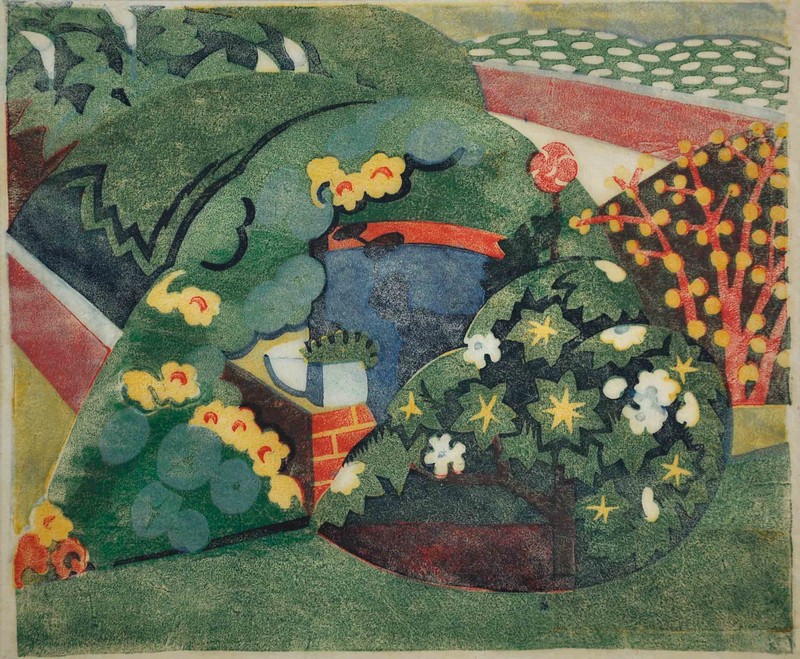 Corner of the Garden (1936) - Dorrit Black Tablo