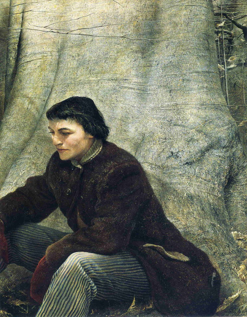 Corner of the Woods - Andrew Wyeth Tablo