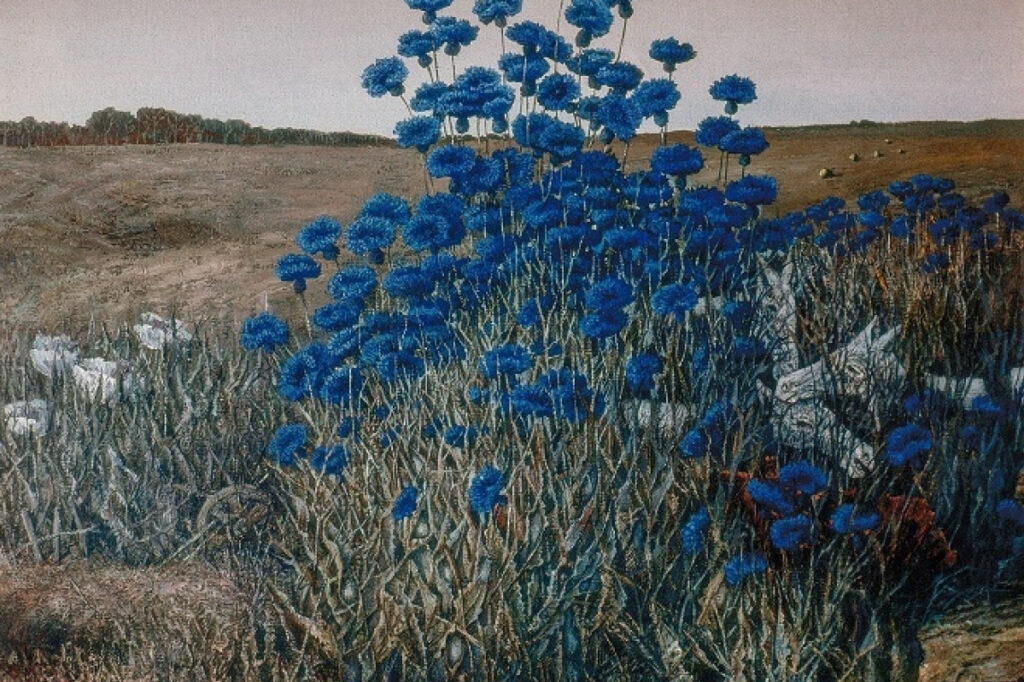 Cornflowers (Memories of the Childhood) - Ivan Marchuk Tablo