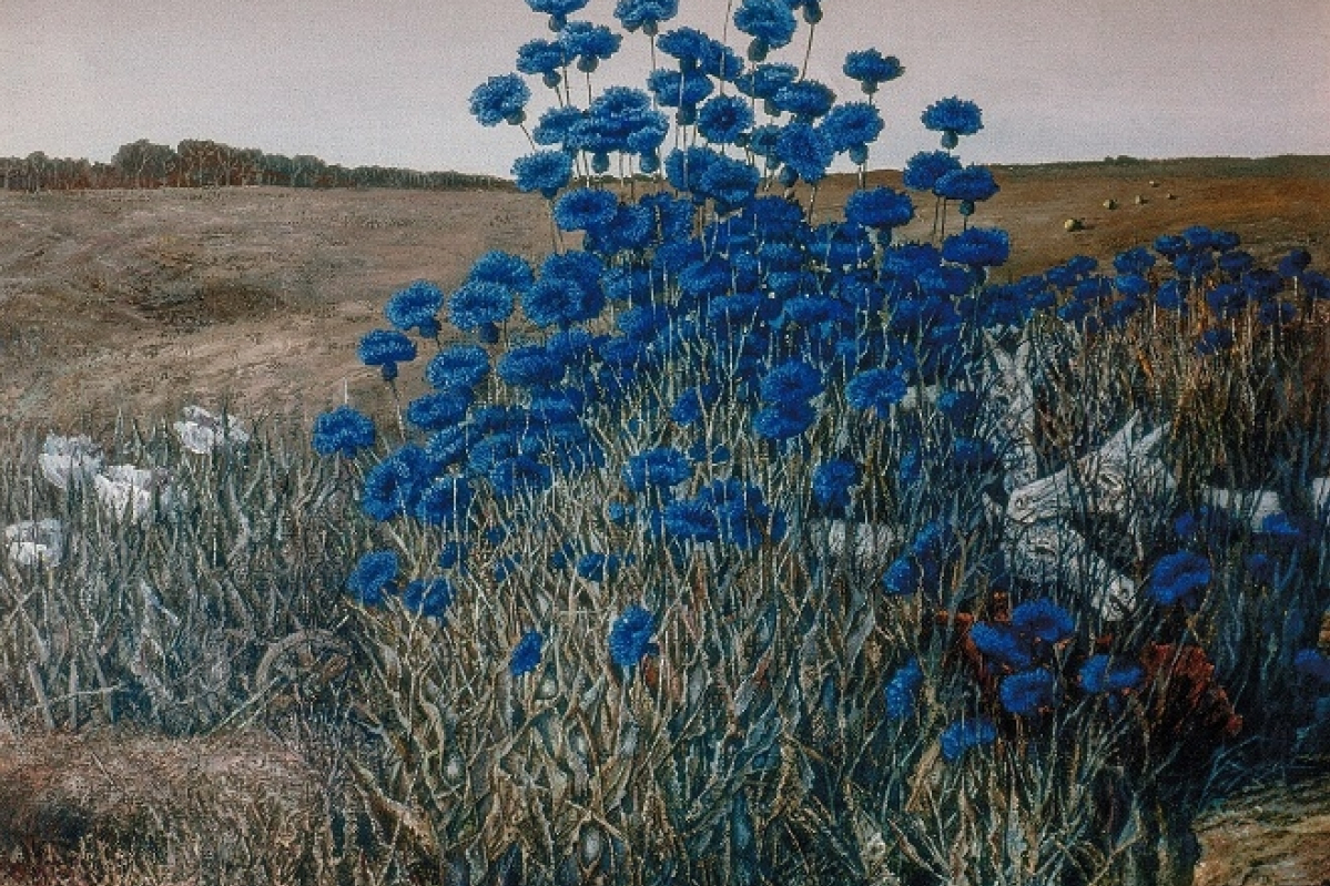 Cornflowers (Memories of the Childhood) - Ivan Marchuk Tablo