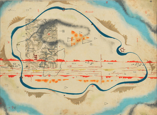 Cosmic Map (1930) – Bruno Munari Tablo