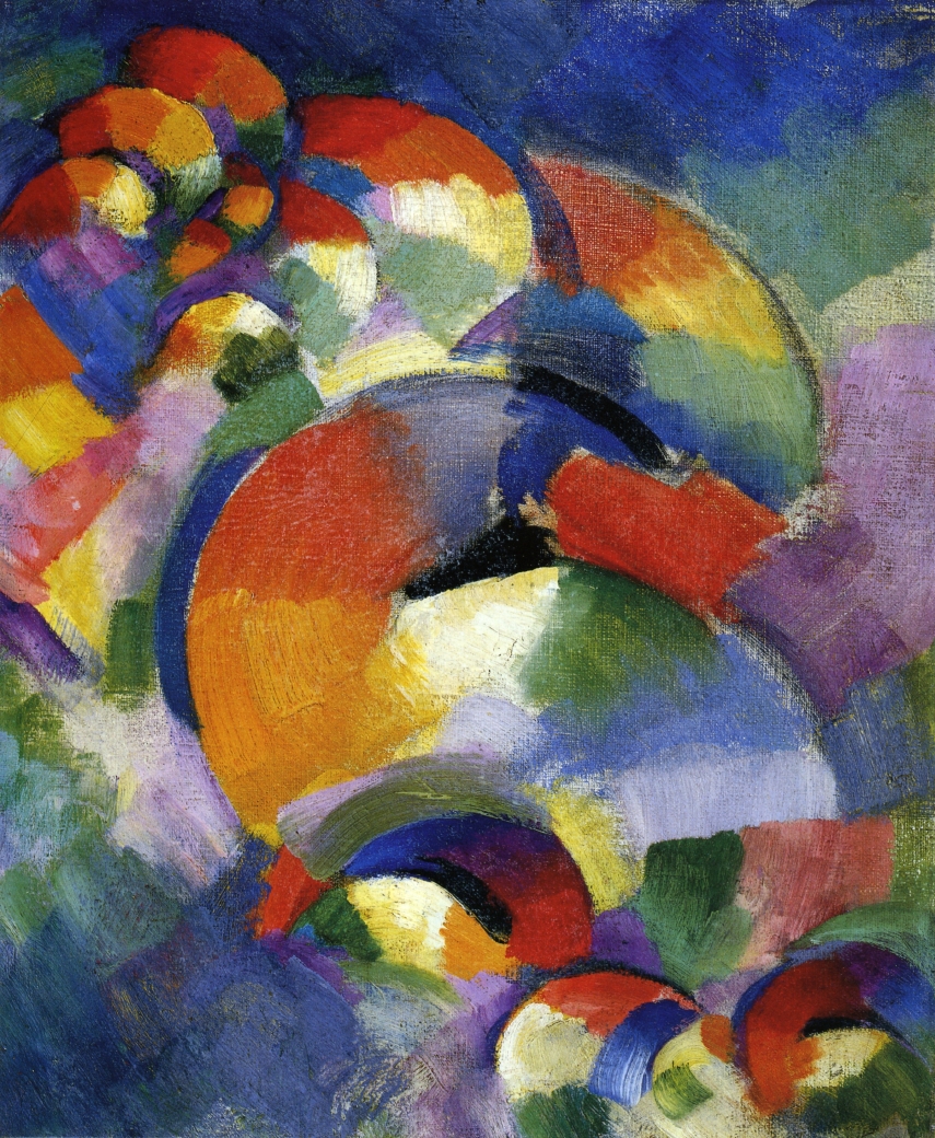Cosmic Synchromy (1914) - Morgan Russell Tablo