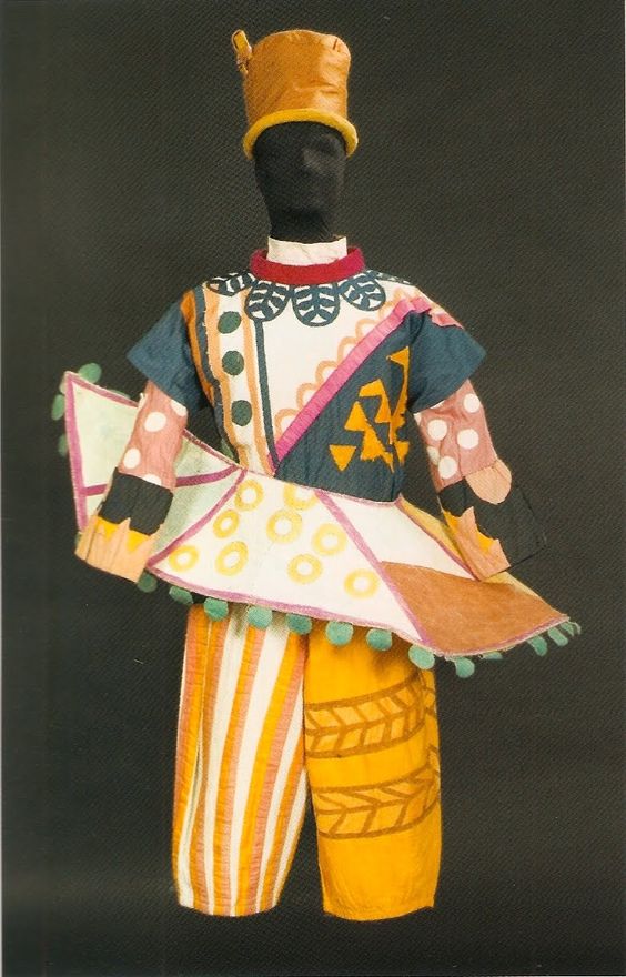 Costume Design (1915) - Mikhail Larionov Tablo