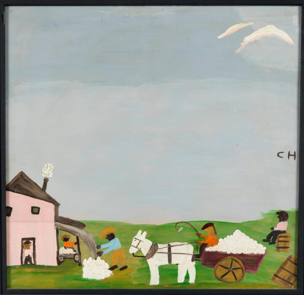 Cotton Mill (1953) - Clementine Hunter Tablo