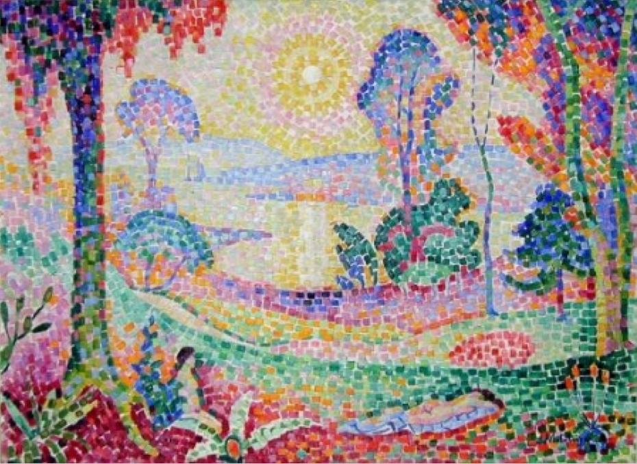 Couchée de Soleil No. 1 (1906) - Jean Metzinger Tablo