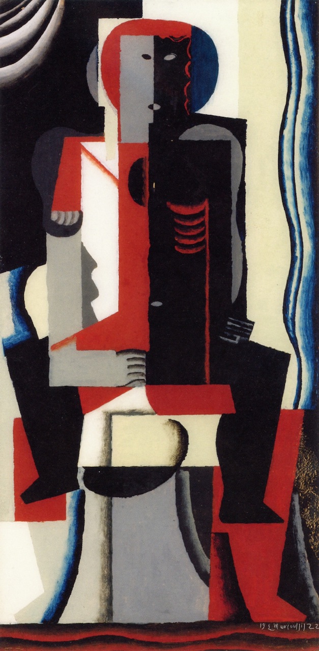 Couple (1922) - Louis Marcoussis Tablo