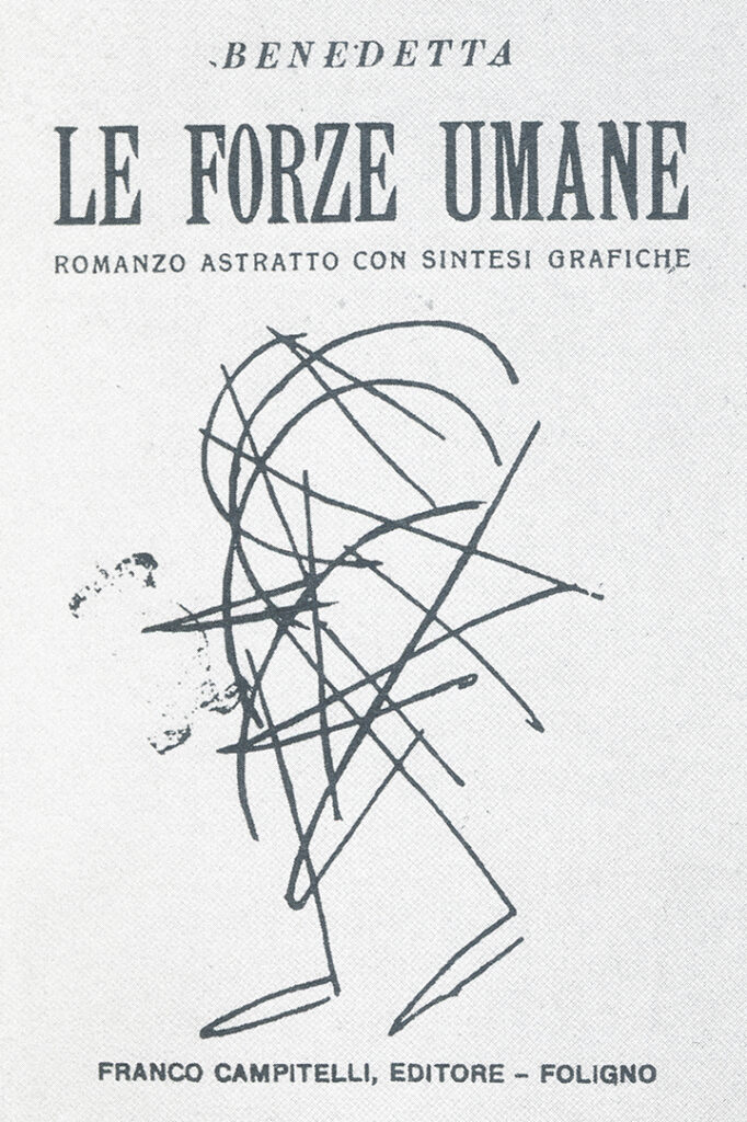 Cover from Le Forze Umane (1924) - Benedetta Cappa Tablo
