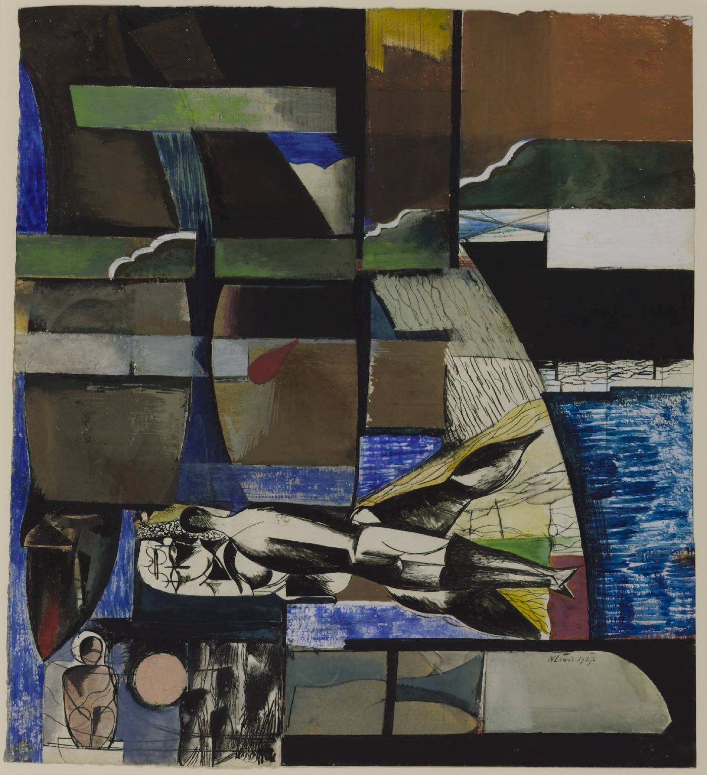 Creation Myth (1927) - Wyndham Lewis Tablo