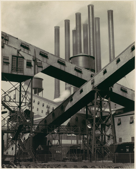 Criss Crossed Conveyors, River Rouge Plant, Ford Motor Company (1927) - Charles Sheeler Tablo