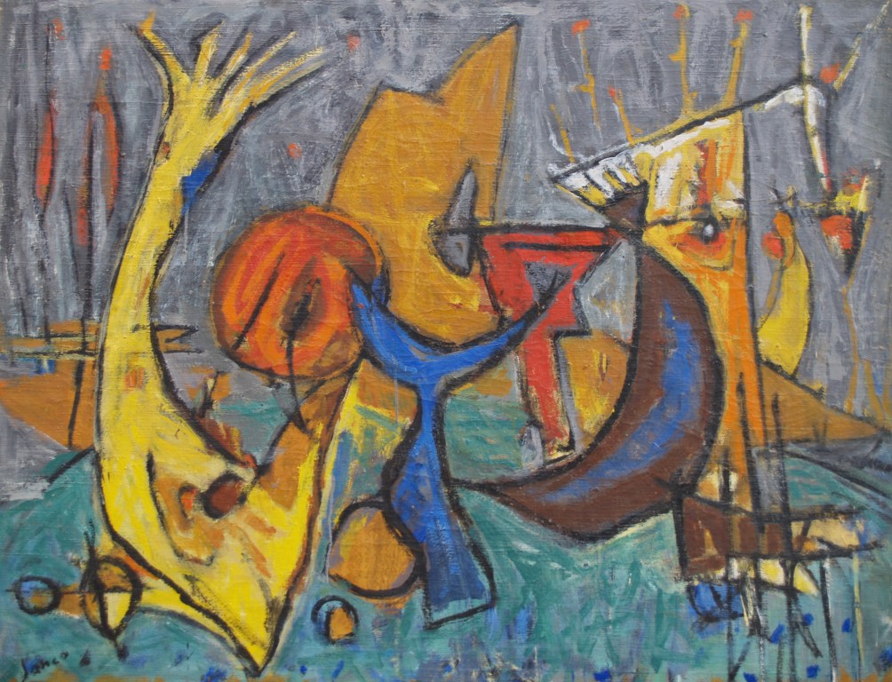 Crowning of Spring – Marcel Janco Tablo