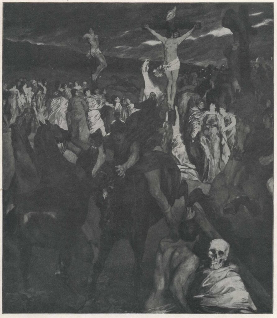 Crucifixion (1878) - Wilhelm Trübner Tablo