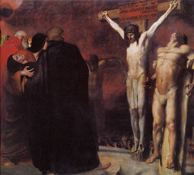 Crucifixion (1892) – Franz Stuck Tablo