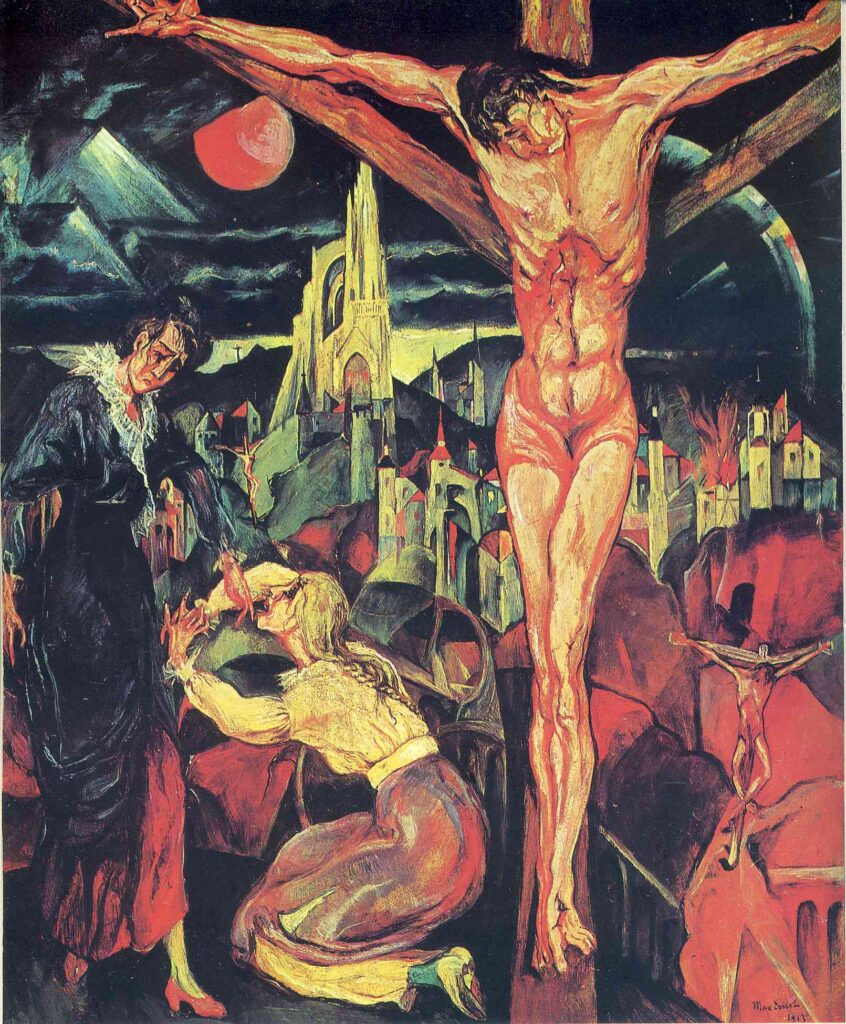 Crucifixion (1913) - Max Ernst Tablo