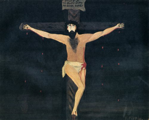 Crucifixion (1943) – Horace Pippin Tablo