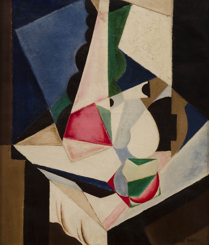 Cubist Composition (1917) - María Blanchard Tablo
