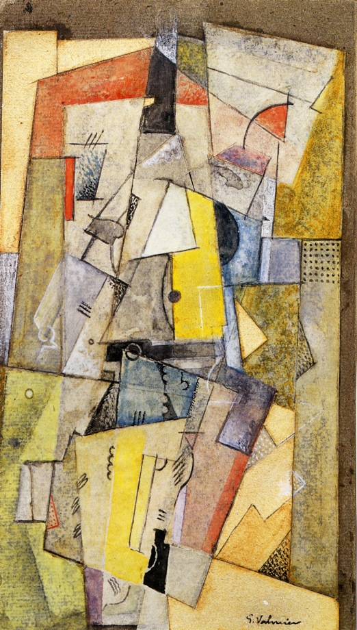 Cubist Composition (1919) - Georges Valmier Tablo