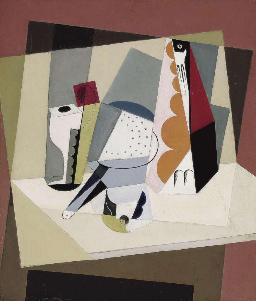Cubist Still Life (1917) - María Blanchard Tablo
