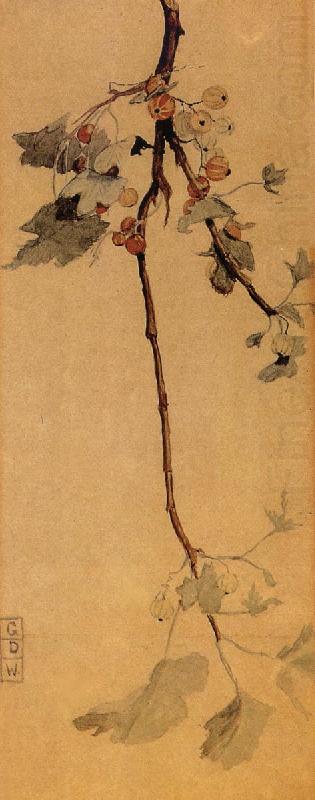 Currants (1907) - Grant Wood Tablo