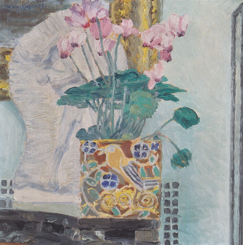 Cyclamen (1907) - Koloman Moser Tablo