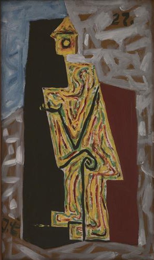 Dřevěný muž (1927) - Josef Čapek Tablo