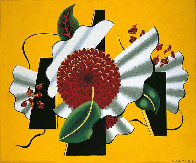 Dahlia (1945) - Edward Wadsworth Tablo