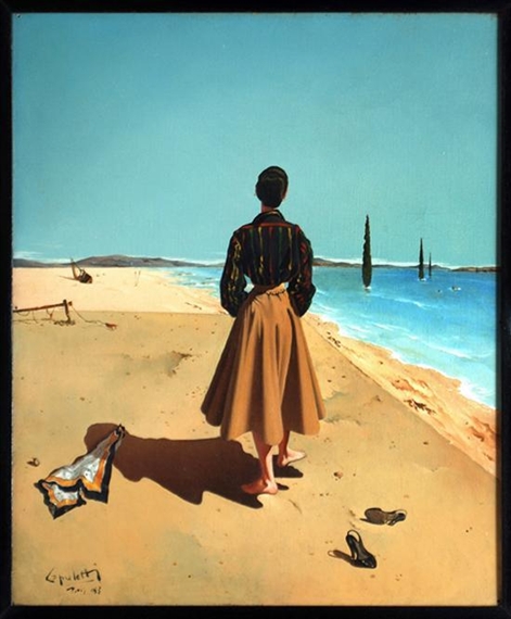 Dama en la playa (1953) – José Manuel Capuletti Tablo
