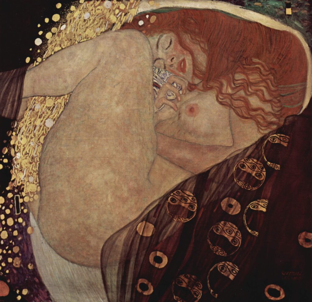 Danae (1907) - Gustav Klimt Tablo