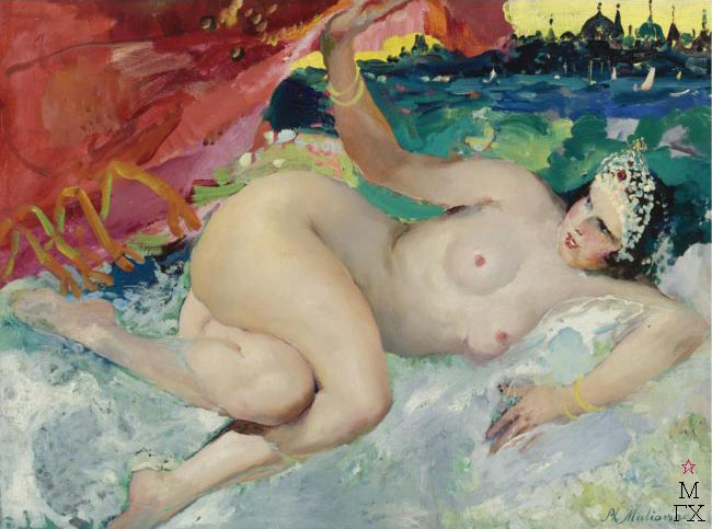 Danae – Filipp Malyavin Tablo