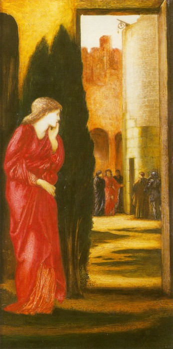 Danae and the Brazen Tower (1887) – Edward Burne-Jones Tablo