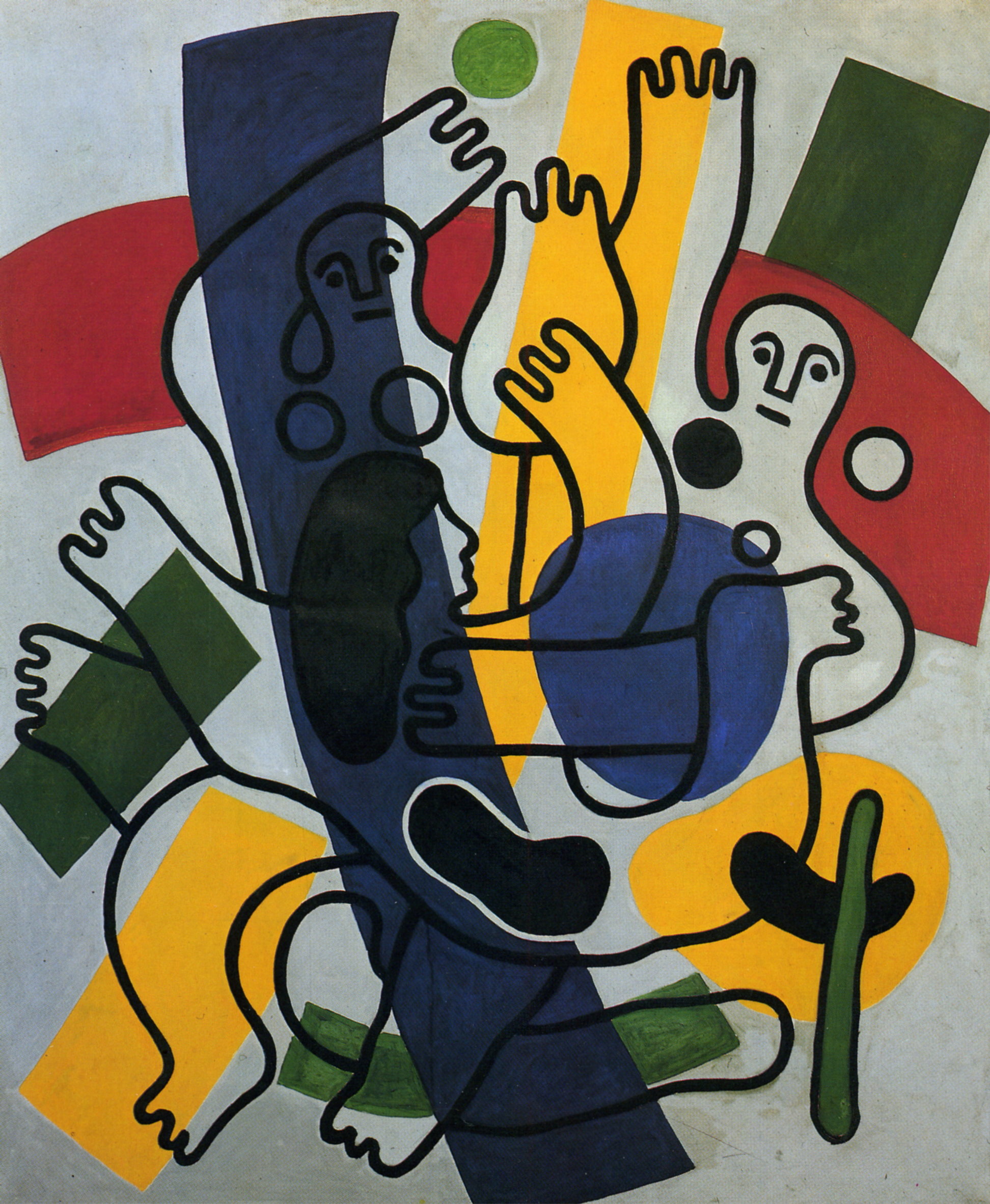 Dance (1942) - Fernand Léger Tablo