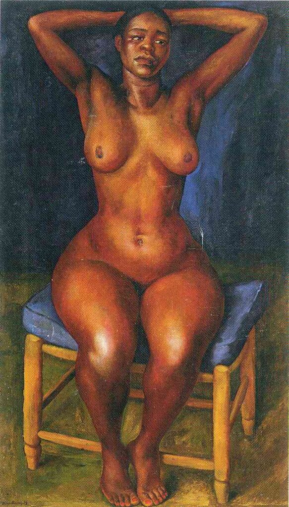 Dancer Resting (1939) – Diego Rivera Tablo
