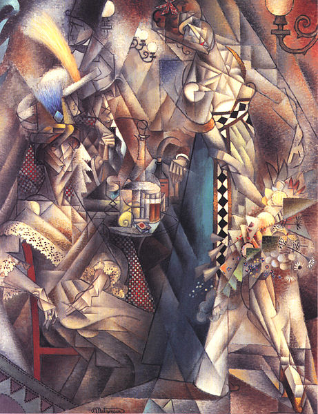 Dancer in a café (1912) - Jean Metzinger Tablo