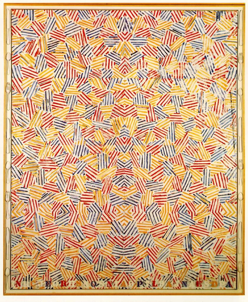 Dancers on a Plane - Jasper Johns Tablo