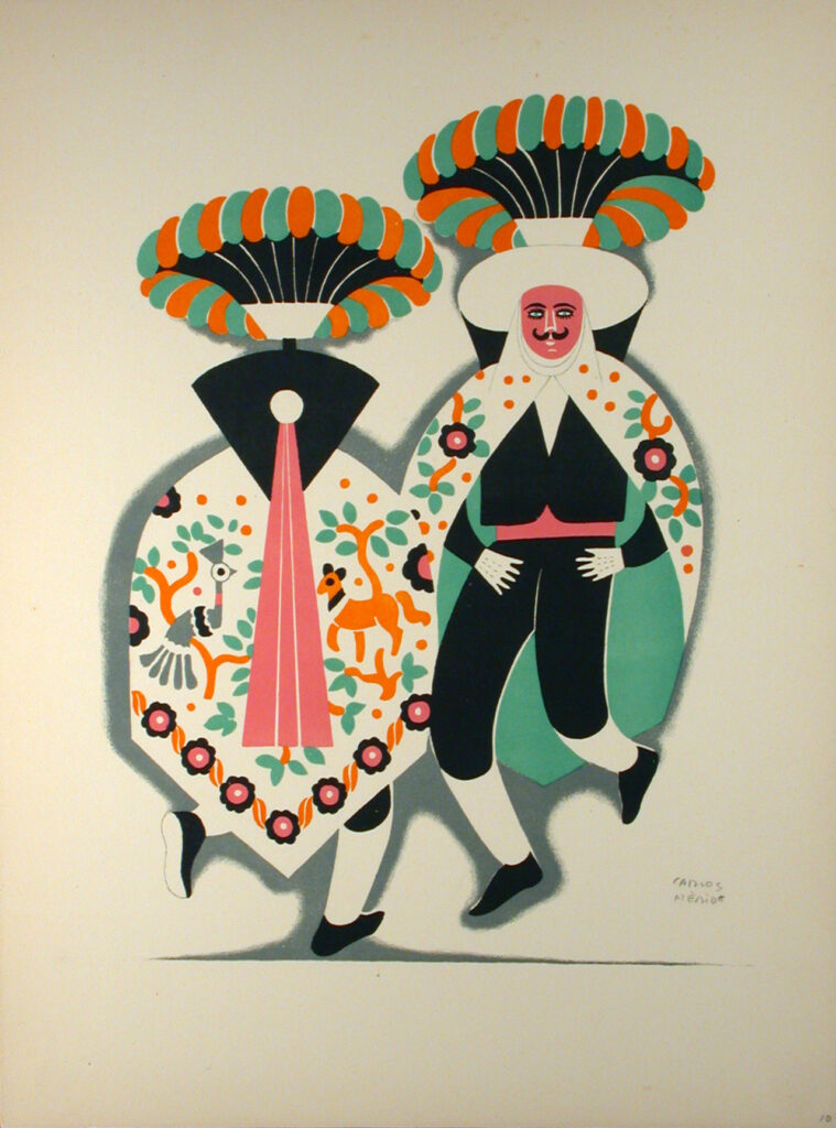 Dances of Mexico (1939) – Carlos Mérida Tablo
