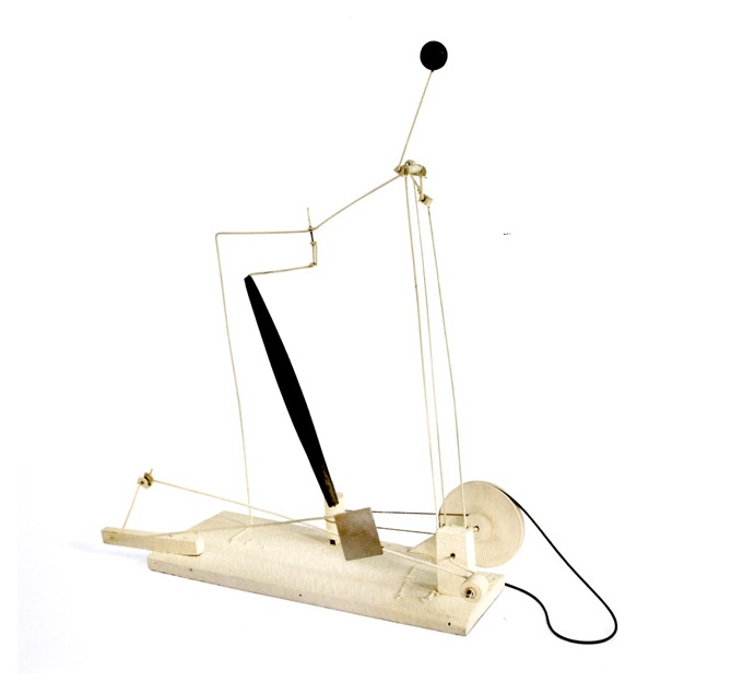 Dancing Torpedo Shape (1932) – Alexander Calder Tablo