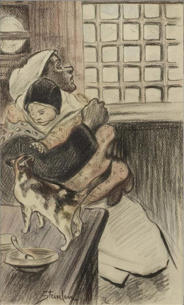 Dans La Cuisine – Théophile Steinlen Tablo