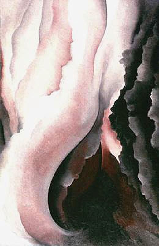 Dark Iris №2 - Georgia O'Keeffe Tablo