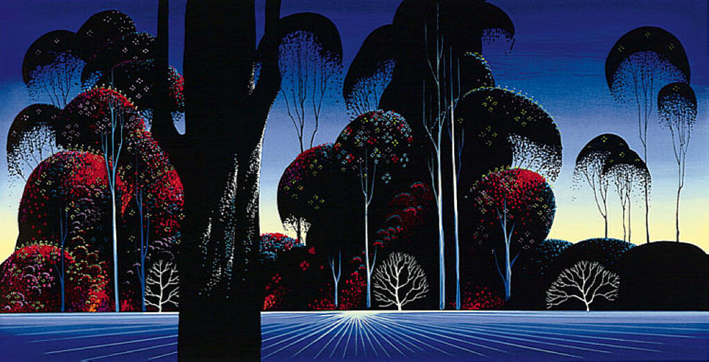 Dark Silence - Eyvind Earle Tablo