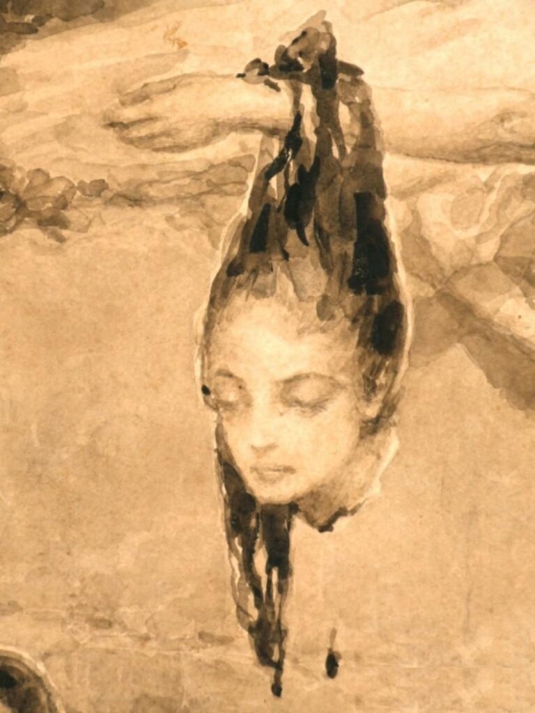Daughter of Cairo (detail) - Wilhelm Kotarbinski Tablo