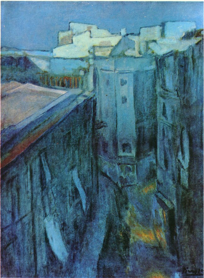 Dawn at Riera de Sant Joan (1903) - Pablo Picasso Tablo