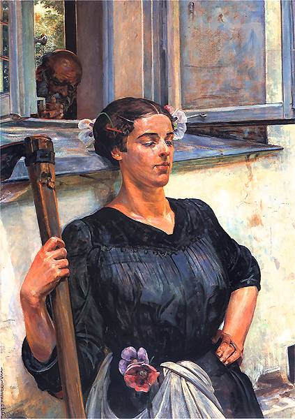 Death (1917) - Jacek Malczewski Tablo