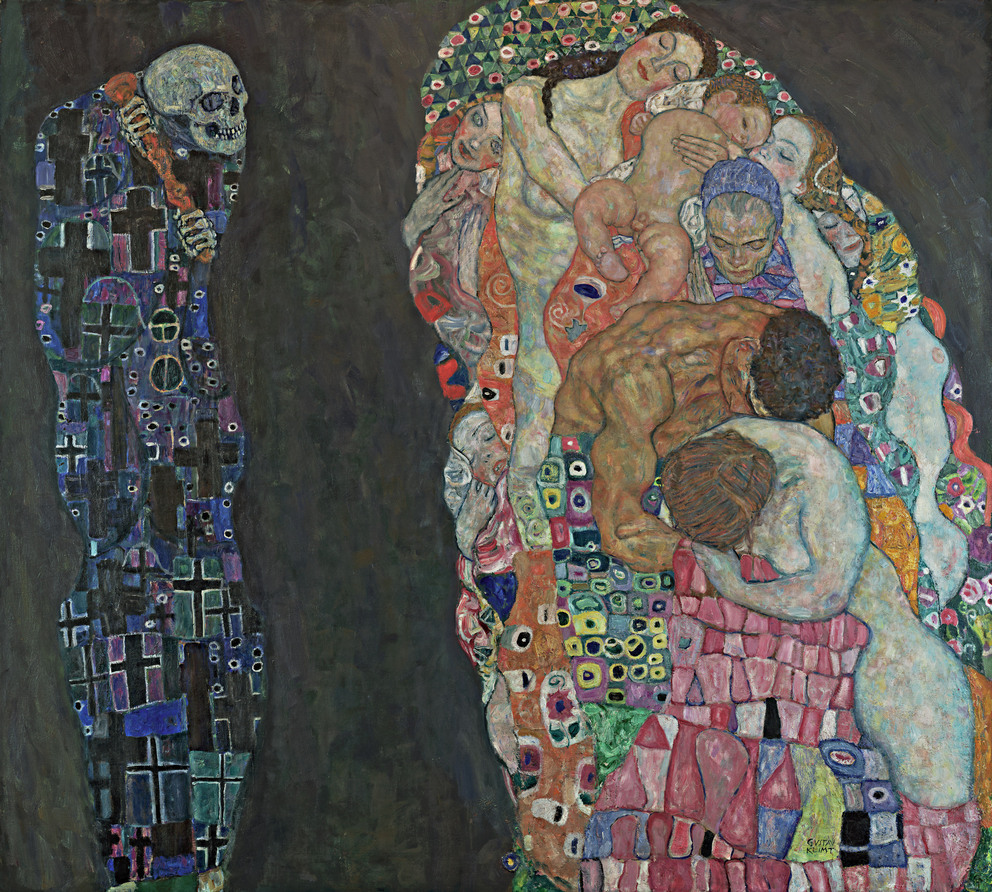 Death and Life (1910) – Gustav Klimt Tablo