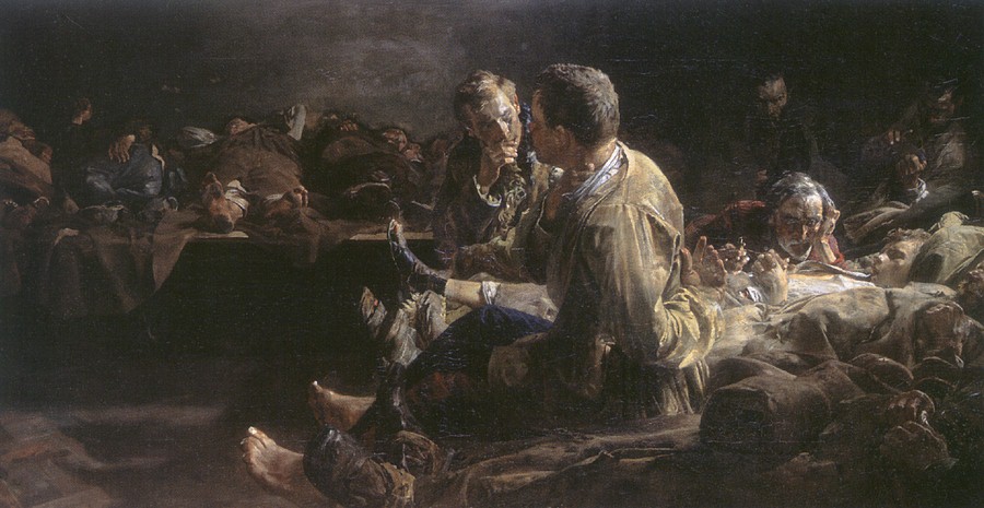 Death on deportees route to siberia - Jacek Malczewski Tablo